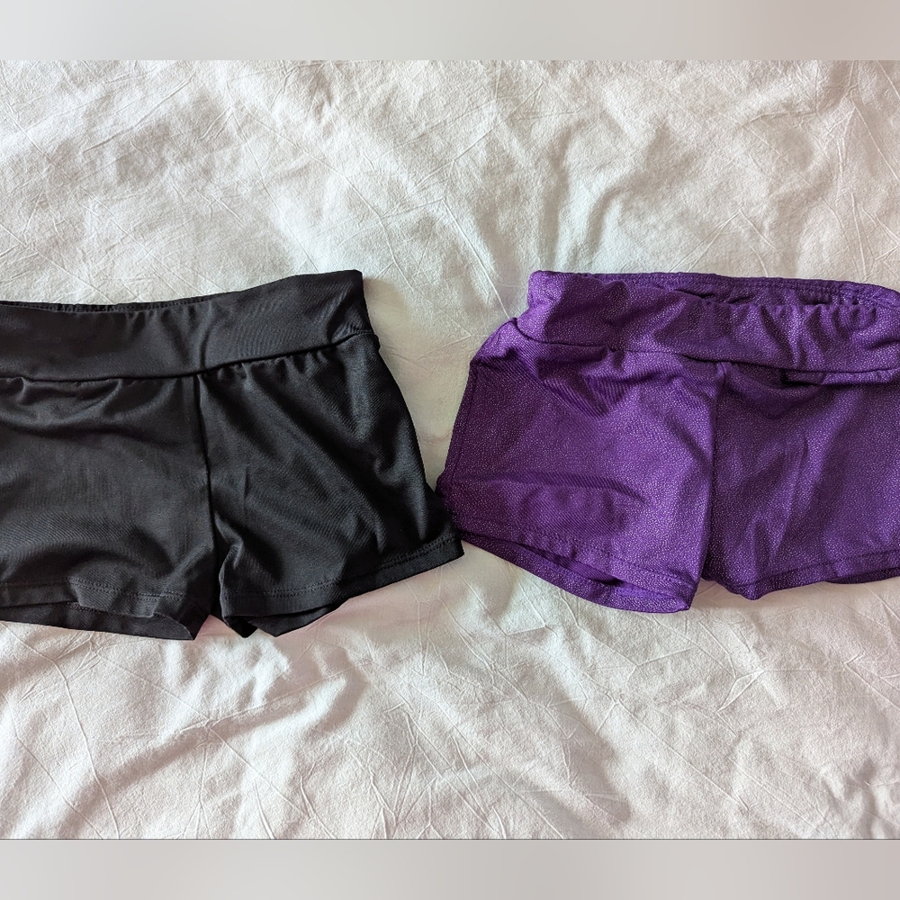 Lot Of 2 Girls Athletic Shorts, Size 7/8